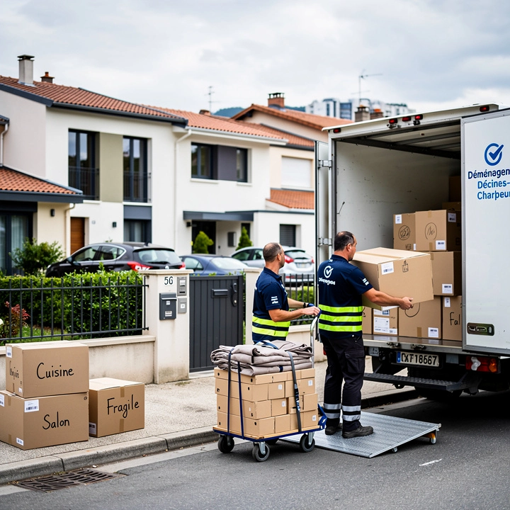 Déménageur Decines Charpieu